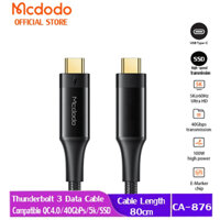 Cáp Mcdodo Thunderbolt 3 Type-C sang Type C HDMI 3.0 100W 40Gbps tốc độ truyền dữ liệu / màn hình chiếu 5K 60Hz CA 876