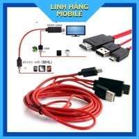 Cáp MHL 5 pin Micro USB to HDMI kết nối Điện thoại sang Tivi - Cáp MHL 5 pin