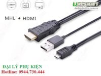 Cáp MHL kết nối điện thoại với ti vi 2m