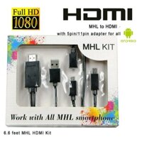 CÁP MHL MICRO USB SANG HDMI DÙNG CHO SMARTPHONE