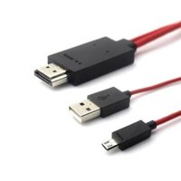 Cáp MHL to HDMI dùng cho các dòng điện thoại S3/S4/S5 trở lên (11pin)