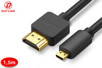 Cáp Micro HDMI 1,5M Chuẩn D to HDMI chuẩn A Chính hãng Ugreen 30102