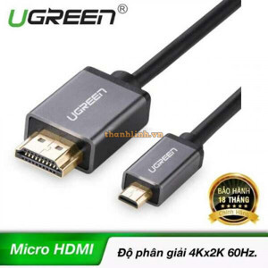 Cáp Micro HDMI dài 1.5M Ugreen 30145