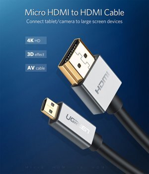 Cáp Micro HDMI dài 1.5M Ugreen 30145
