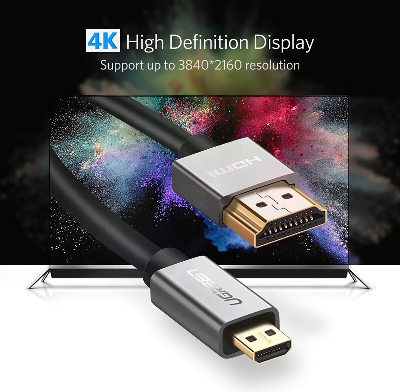 Cáp Micro HDMI to HDMI 3m Ugreen 10143