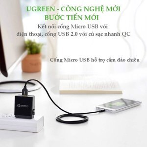 Cáp Micro USB 2.0 1m ugreen 30851