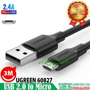 Cáp Micro USB 3M Ugreen 60827