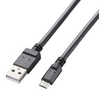 Cáp Micro USB A-microB Elecom MPA-AMB2U08BK 0.8m - Đen Hàng chính hãng