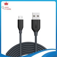 Cáp Micro USB Anker PowerLine - Dài 3m - A8134 [Queen Mobile]