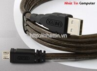 Cáp Micro USB dài 3m Unitek Y-C435 chính hãng