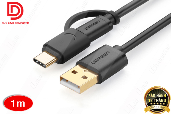 Cáp Micro USB to USB Ugreen 30171 1m