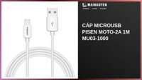 Cáp microUSB Pisen MOTO-2A 1m MU03-1000