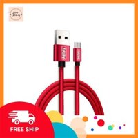 Cáp MicroUSB truyền dữ liệu 2.4A Remax RC-091m - Hàng chính hãng