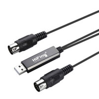 Cáp Midi HiFing USB sang Midi, cáp kết nối cho bàn phím điện tử, trống điện tử, cáp piano