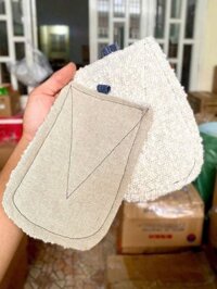 Cặp miếng nhấc nồi cách nhiệt vải bố