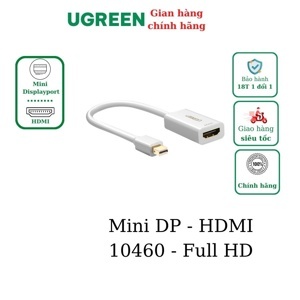 Cáp Mini Displayport to HDMI Ugreen 10460