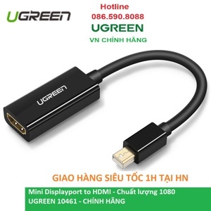Cáp Mini Displayport to HDMI Ugreen 10461