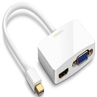 Cáp Mini DisplayPort to VGA  HDMI Ugreen 1042 - Hàng chính hãng