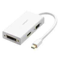 Cáp Mini Displayport To VGA  HDMI  DVI Ugreen 20417 - Hàng Chính Hãng