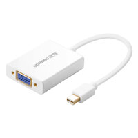 Cáp Mini Displayport To VGA  Audio Ugreen 10437 - Hàng Chính Hãng