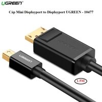 Cáp Mini DisplayPort To Displayport Dài 1,5M chính hãng Ugreen 10477