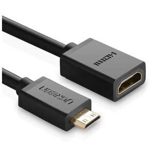 Cáp Mini HDMI to HDMI Female Ugreen 20cm 20137#00208