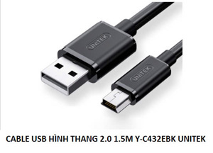 Cáp Mini USB 1.5M Unitek Y-C432