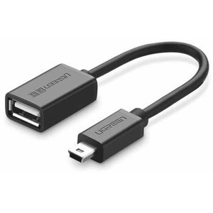 Cáp mini usb 2.0 otg 20cm cắm cổng usb của xe hơi ugreen 10383
