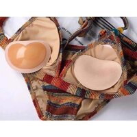 CẶP MÚT LÓT BIKINI- ÁO NGỰC CÓ KEO DÁN CHỐNG TRƯỢT - Đen,Freesize