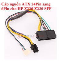 Cáp nguồn ATX 24Pin sang 6Pin cho HP Z220 Z230 SFF