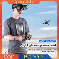 Cáp nguồn cho DJI FPV Kính V2 USB Type C Nam sang DC Dây cấp nguồn