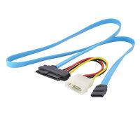 Cáp nguồn chuyển đổi HDD SAS SFF-8482 sang SATA Molex 4pin