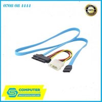 Cáp nguồn chuyển đổi HDD SAS SFF-8482 sang SATA Molex 4pin