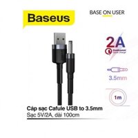 Cáp nguồn DC 3.5mm siêu bền Baseus Cafule Series DC3.5mm