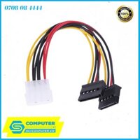 Cáp nguồn IDE 4Pin Molex sang 2 SATA HDD, SSD