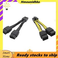 Cáp nguồn kép 8Pin đến 8Pin Card đồ họa Cáp nguồn cho GPU NVIDIA TESLA K80 / M40 / P100 / V1 10cm