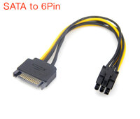 Cáp nguồn SATA sang 6Pin PCI-E cho Card VGA