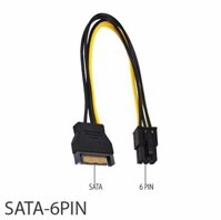 Cáp nguồn Sata sang cáp nguồn VGA 6 pin (Sata 6 Pin)