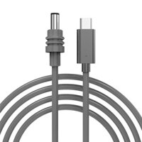 Cáp nguồn USB C sang DC cho Starlink Mini, Dây sạc nhanh PD 100W Type C có thùng DC chống nước ngoài trời