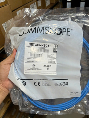 Cáp nhảy-Patch cord COMMSCOPE CAT6A S/FTP 5 mét NPC6ASZDB-BL005M