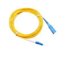 Cáp nhảy quang Single mode Simplex Fiber Ugreen 70596 dài 3M đầu LC-SC Màu Vàng NW217 Hàng chính hãng