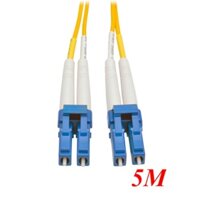 Cáp nhảy quang Single mode Duplex Fiber Ugreen 70593 dài 5M đầu LC-LC Màu Vàng NW216 Hàng chính hãng