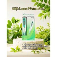Cặp nhiệt độ nhiệt kế điện tử POLYGREEN Germany đầu mềm chống nước độ chính xác cao
