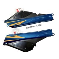 Cặp nhựa ốp cốp xe FUTURE 1 đời đầu xanh ngọc zin Honda