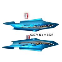 Cặp nhựa ốp võ thân sườn, áo WAVE A, ALPHA 110 xanh ngọc zin