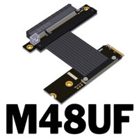 Cáp nối dài ADT-Link M.2 NVME sang PCI-E x4 x8 PCI-E 4.0x4 gen4 64G / bps Cáp chuyển đổi cho M2 NVME 2230 2240 2260 2280 Cáp nâng SSD
