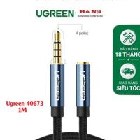 Cáp nối dài âm thanh AUX 3.5mm Ugreen 40673 dài 1M