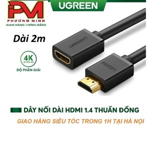 Cáp nối dài HDMI 2M Ugreen 10142