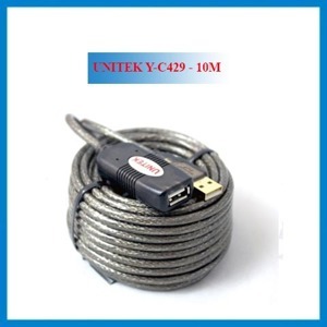 Cáp nối dài USB 10m Unitek Y-C429