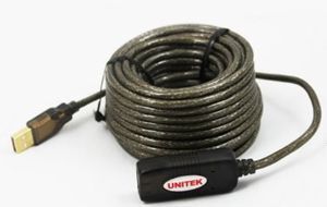 Cáp nối dài USB 20m Unitek 2.0 chống nhiễu Y-262